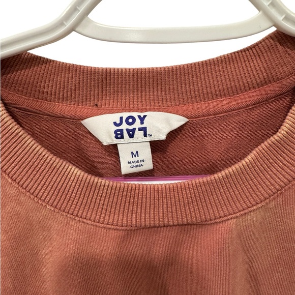 Women’s Joylab Pink Faded/Acid Wash Long Sleeve Crew Neck Sweatshirt. Size M. - Picture 7 of 8
